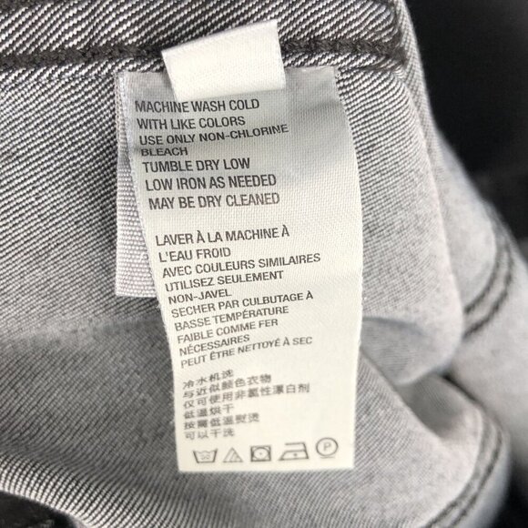 Free People Women's Modern Femme Denim Mini Skirt Size 2 Black Boho Goth - Picture 4 of 8